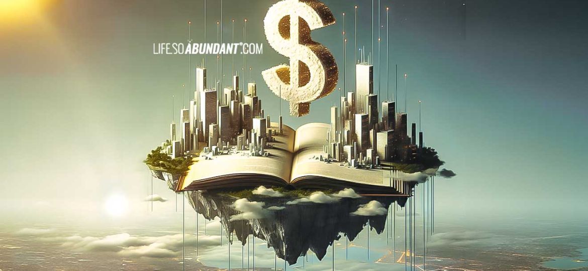 New Year Goals - A Built Abundant Modern-Day Empire on a Book Floating In The Sky - Life So Abundant®