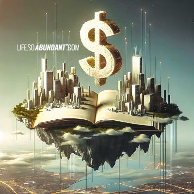 New Year Goals - A Built Abundant Modern-Day Empire on a Book Floating In The Sky - Life So Abundant®